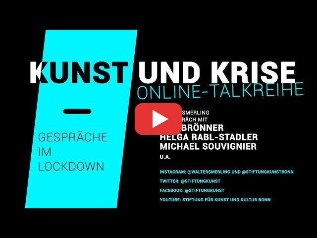 KUNST und KRISE - Gespräche im Lockdown | Trailer zur Online-Talkreihe
